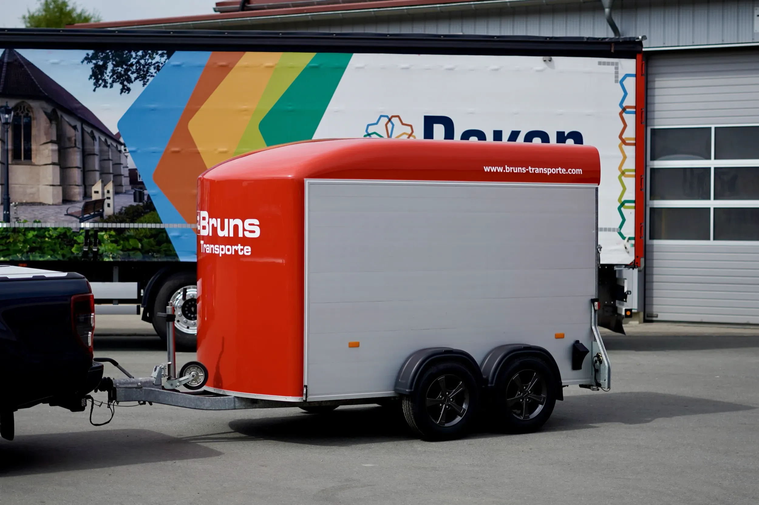 Kofferanhänger von Bruns Transporte